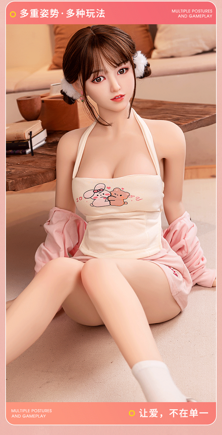 Búp bê tình dục Tuocong Ahnjong 1m48 ngực lớn chân tay hoàn chỉnh chất lượng cao