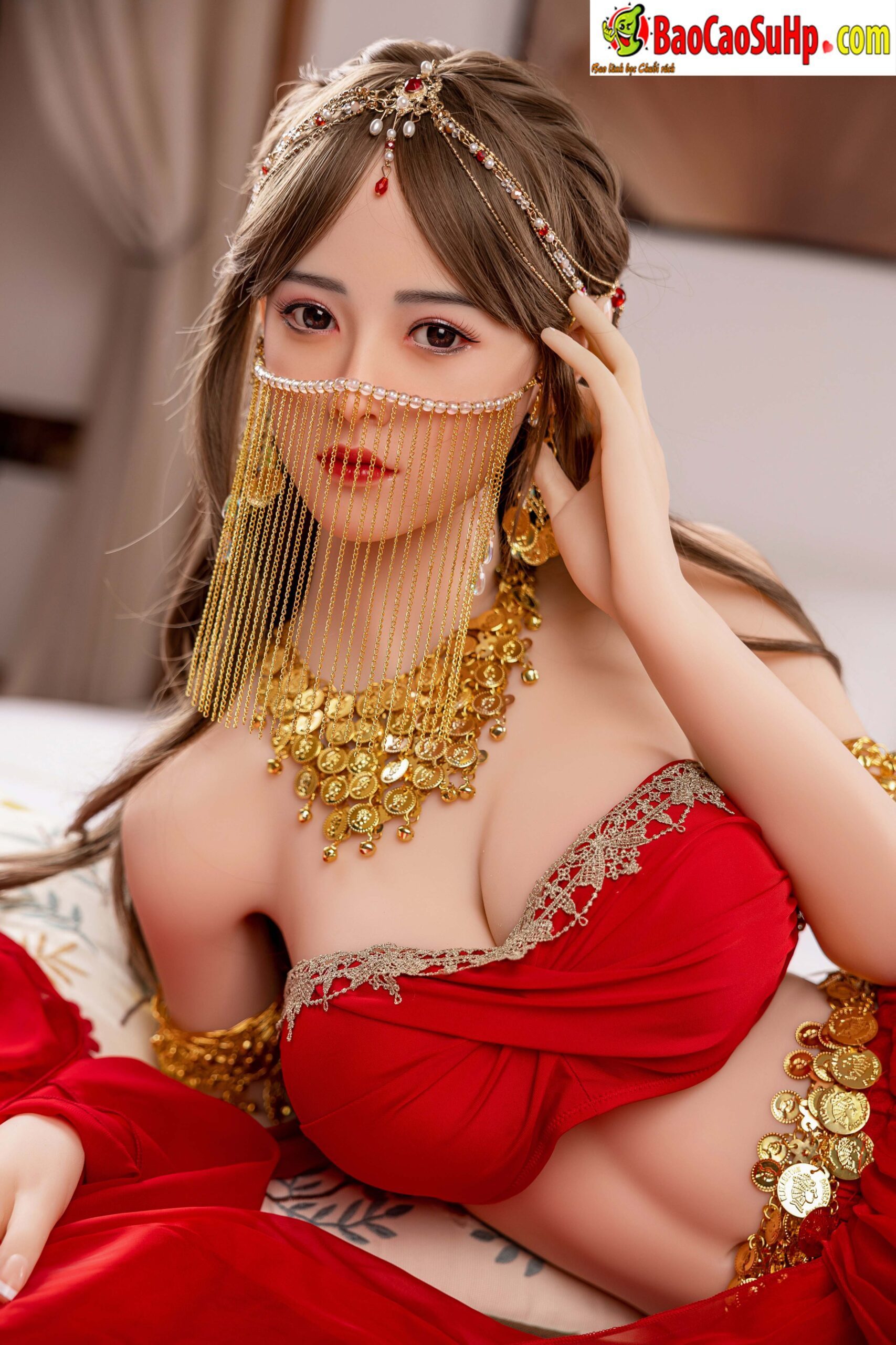 Búp bê tình dục Mizzzee Bella Red 1m48 múa sexy đẹp quyến rũ