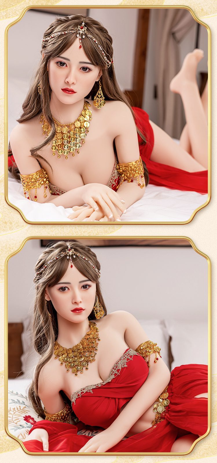 Búp bê tình dục Mizzzee Bella Red 1m48 múa sexy đẹp quyến rũ