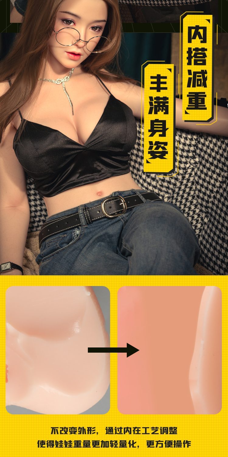 Búp Bê Tình Dục Phoebe 1m58 Cao Cấp Full Silicone Mềm Mại