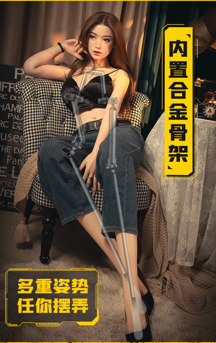 Búp Bê Tình Dục Phoebe 1m58 Cao Cấp Full Silicone Mềm Mại