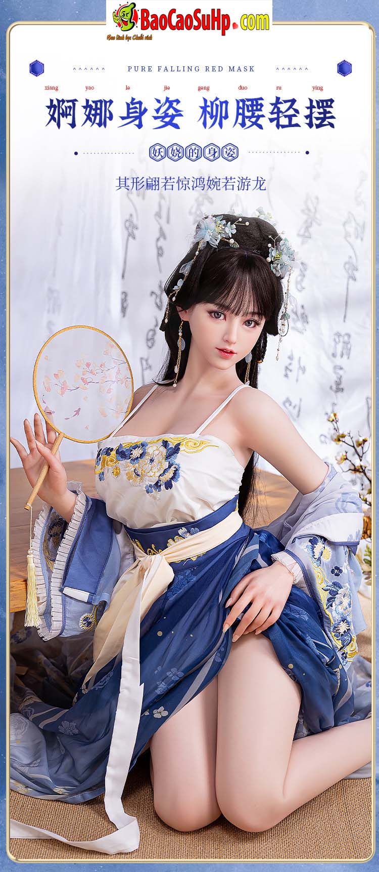 Búp bê tình dục điêu thuyền AMZ Mizzzee silicon 1m48 thật sống