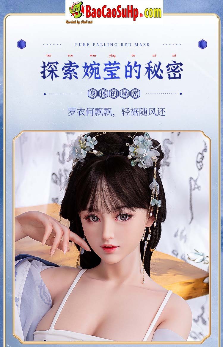 Búp bê tình dục điêu thuyền AMZ Mizzzee silicon 1m48 thật sống