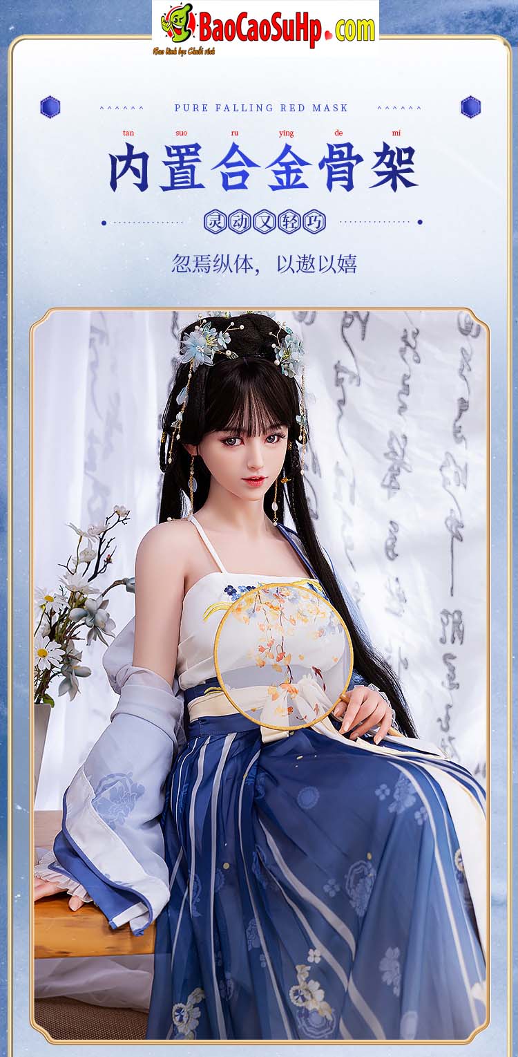 Búp bê tình dục điêu thuyền AMZ Mizzzee silicon 1m48 thật sống