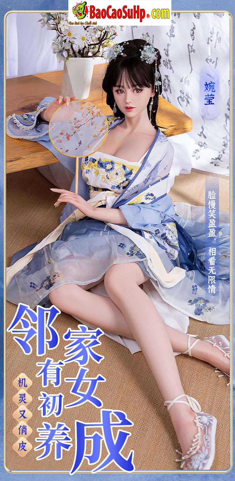 Búp bê tình dục điêu thuyền AMZ Mizzzee silicon 1m48 thật sống