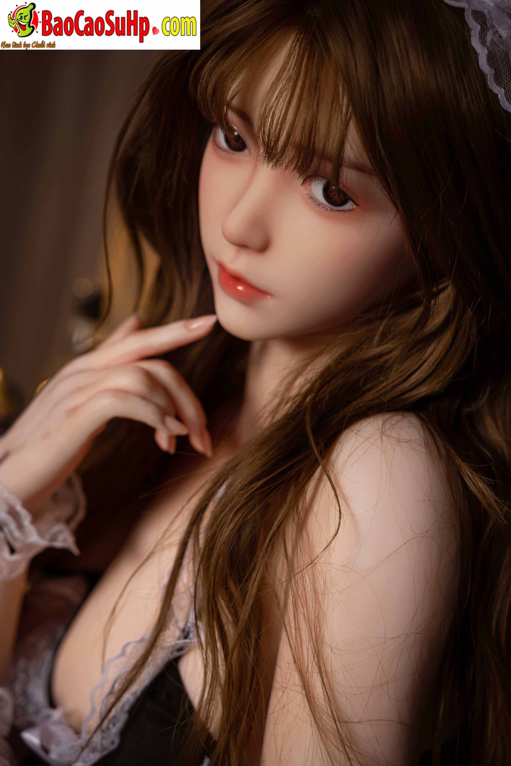 Búp bê tình dục Hyeok 1m59 đầu silicone – Thần tượng cô hầu gái