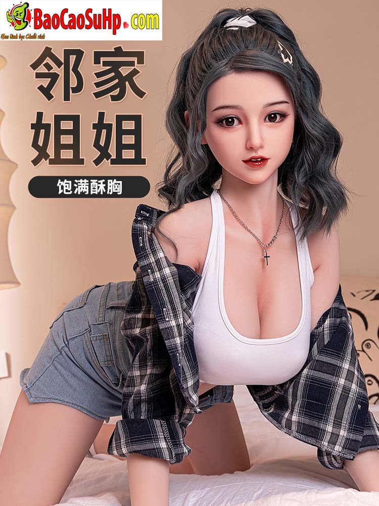 Búp bê tình dục Mengru đầu silicone TPE 1m59 trẻ trung đẹp