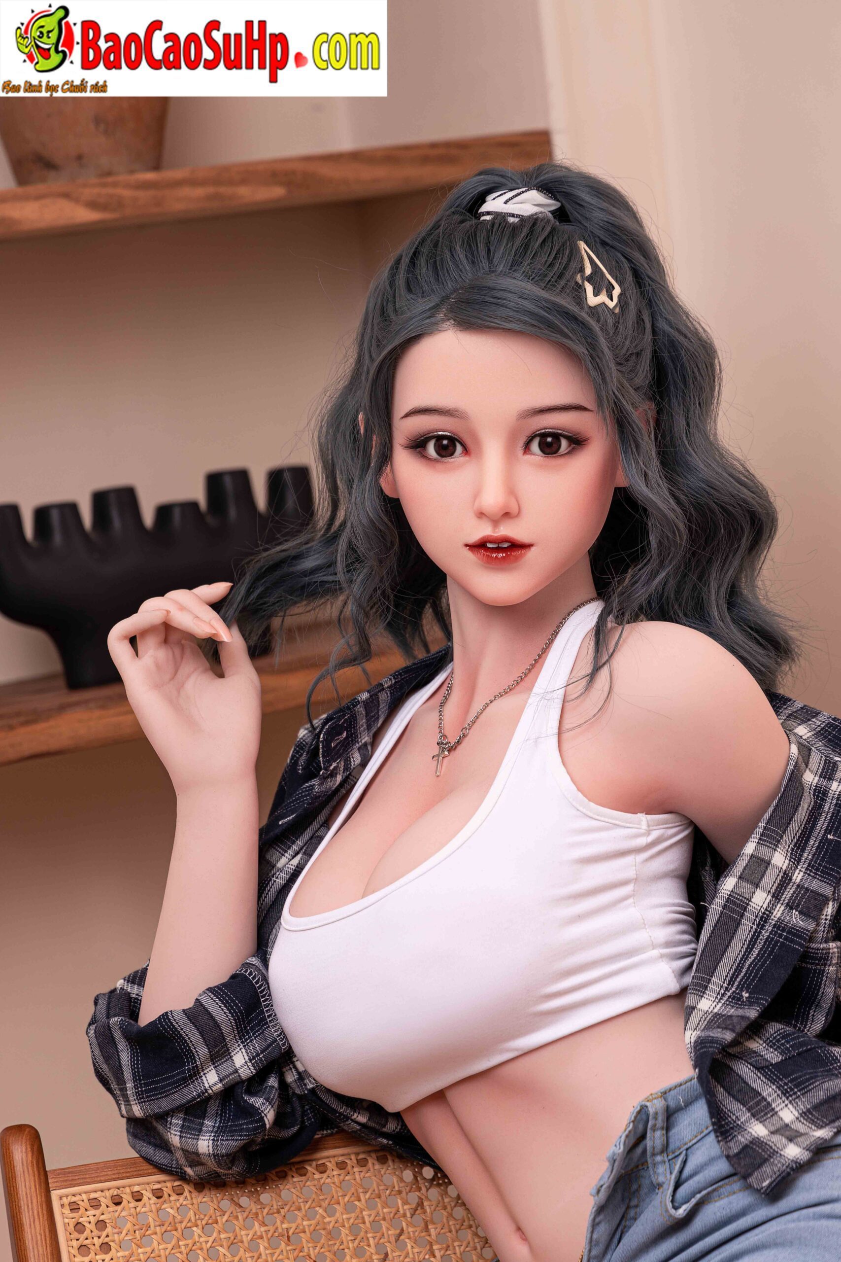 Búp bê tình dục Mengru đầu silicone TPE 1m59 trẻ trung đẹp