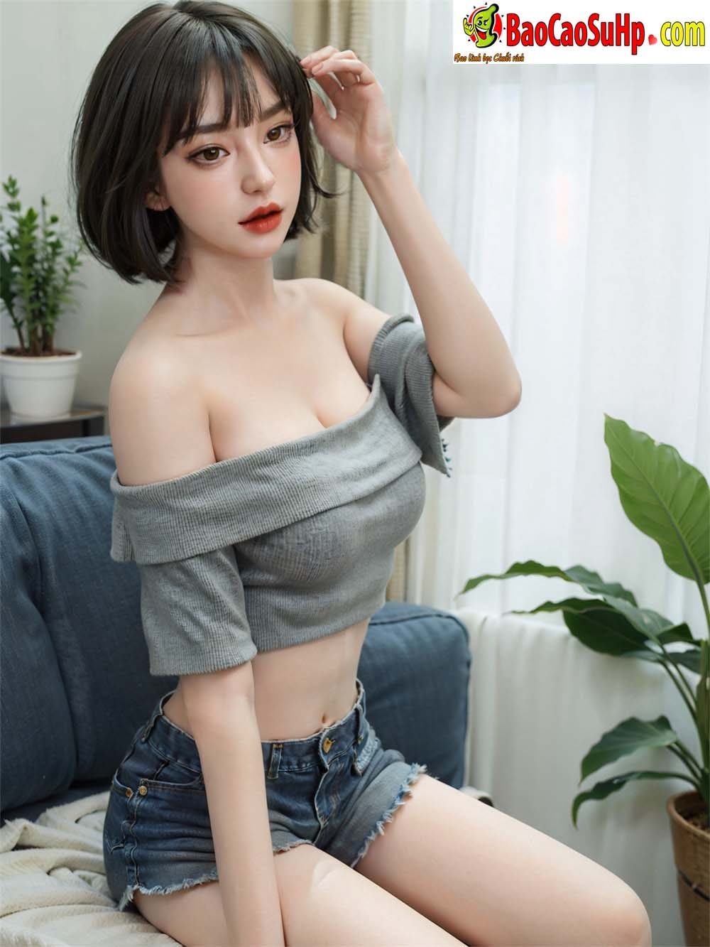 Búp bê tình dục Eunjoo sinh động trẻ trung môi quyến rũ 1m59