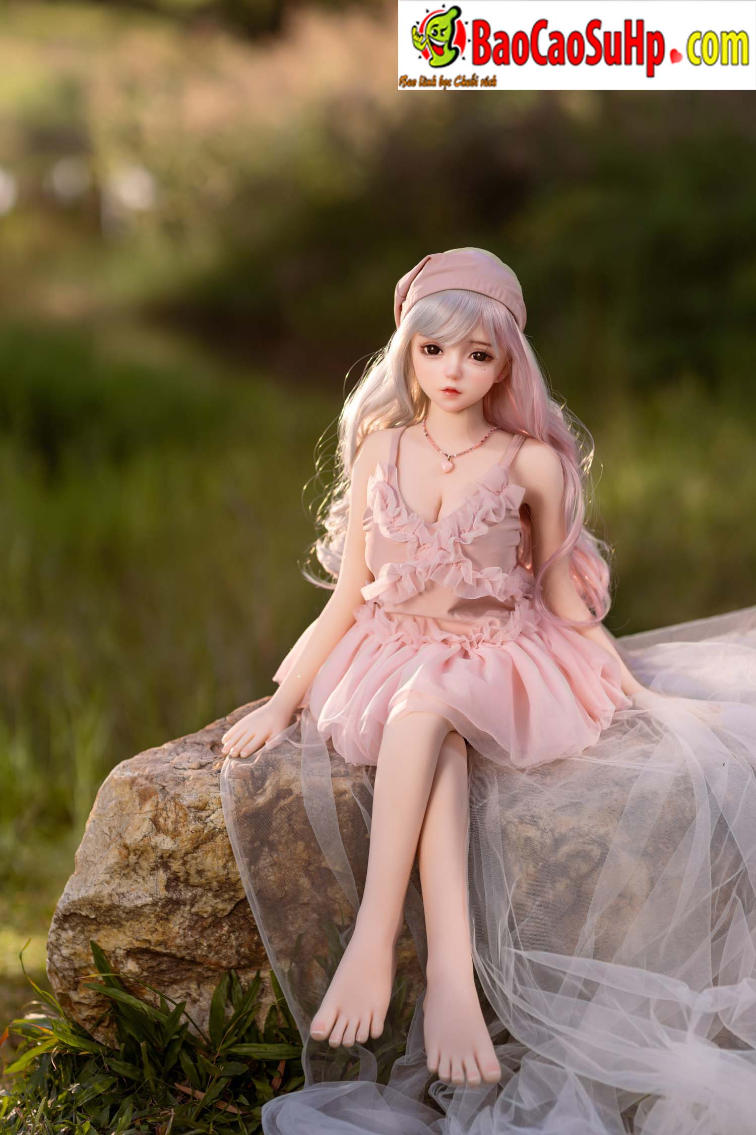 Búp bê mini Anime Jezebel 80cm trắng tinh Khiêu gợi chất lượng