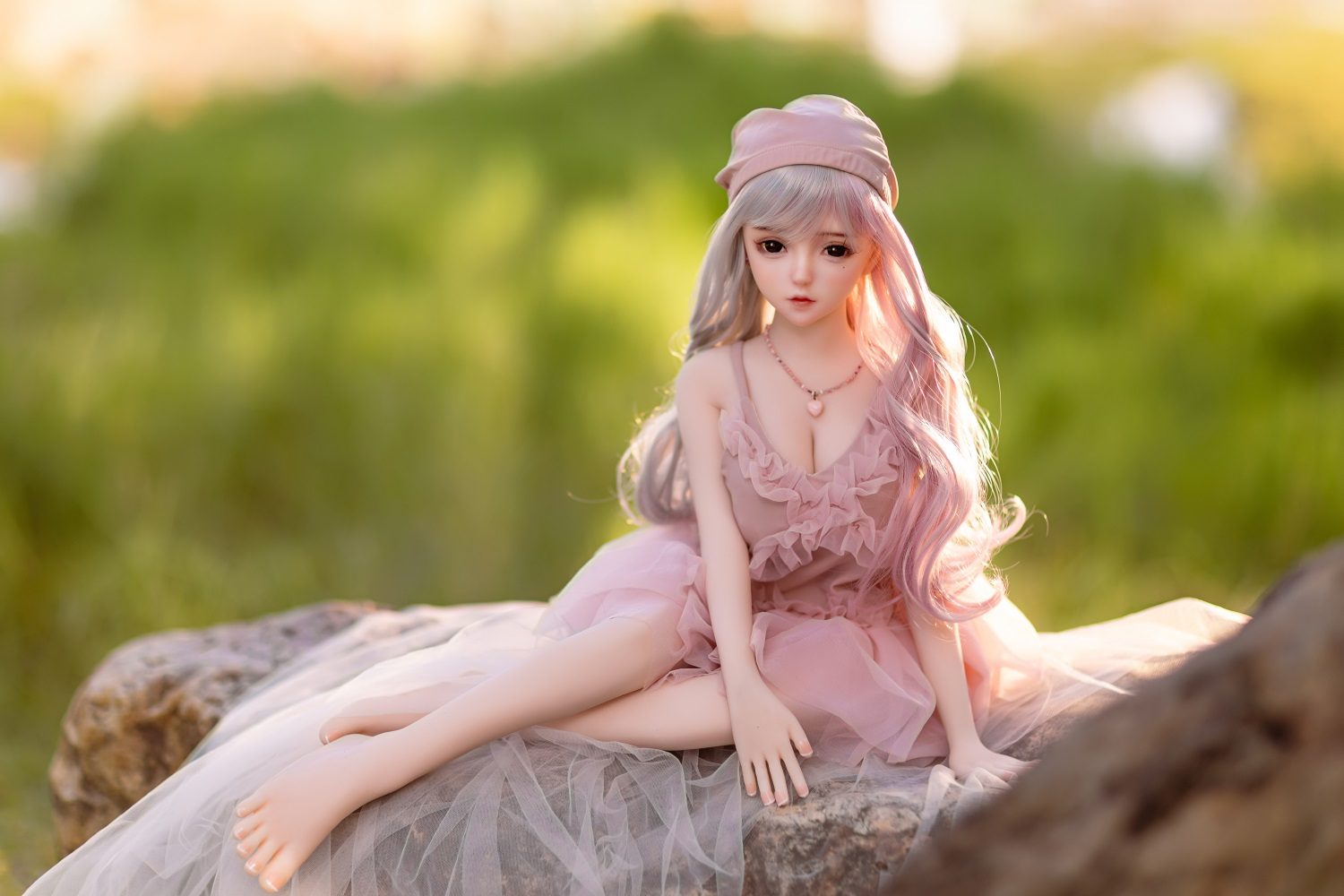 Búp bê mini Anime Jezebel 80cm trắng tinh Khiêu gợi chất lượng