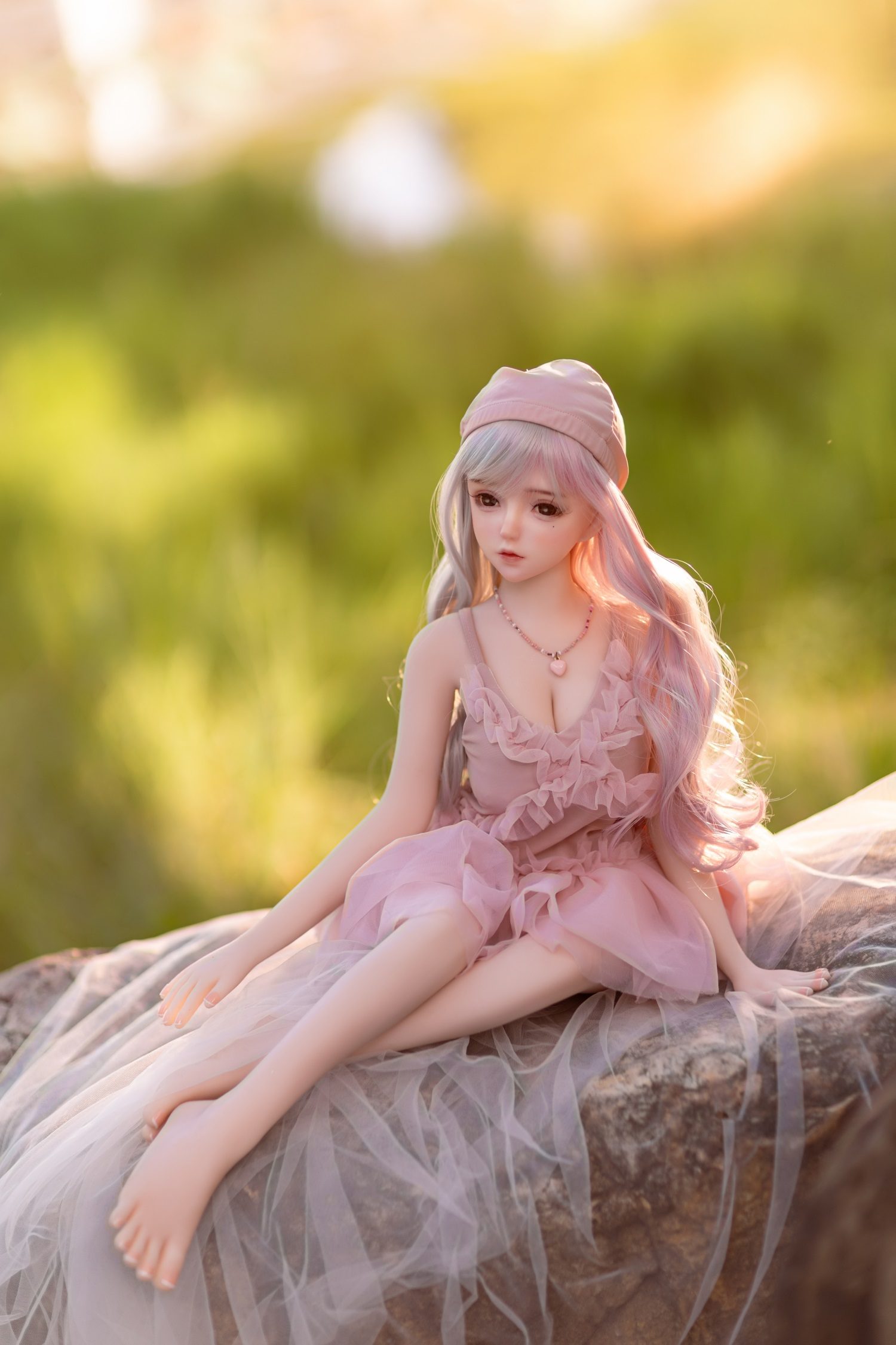 Búp bê mini Anime Jezebel 80cm trắng tinh Khiêu gợi chất lượng