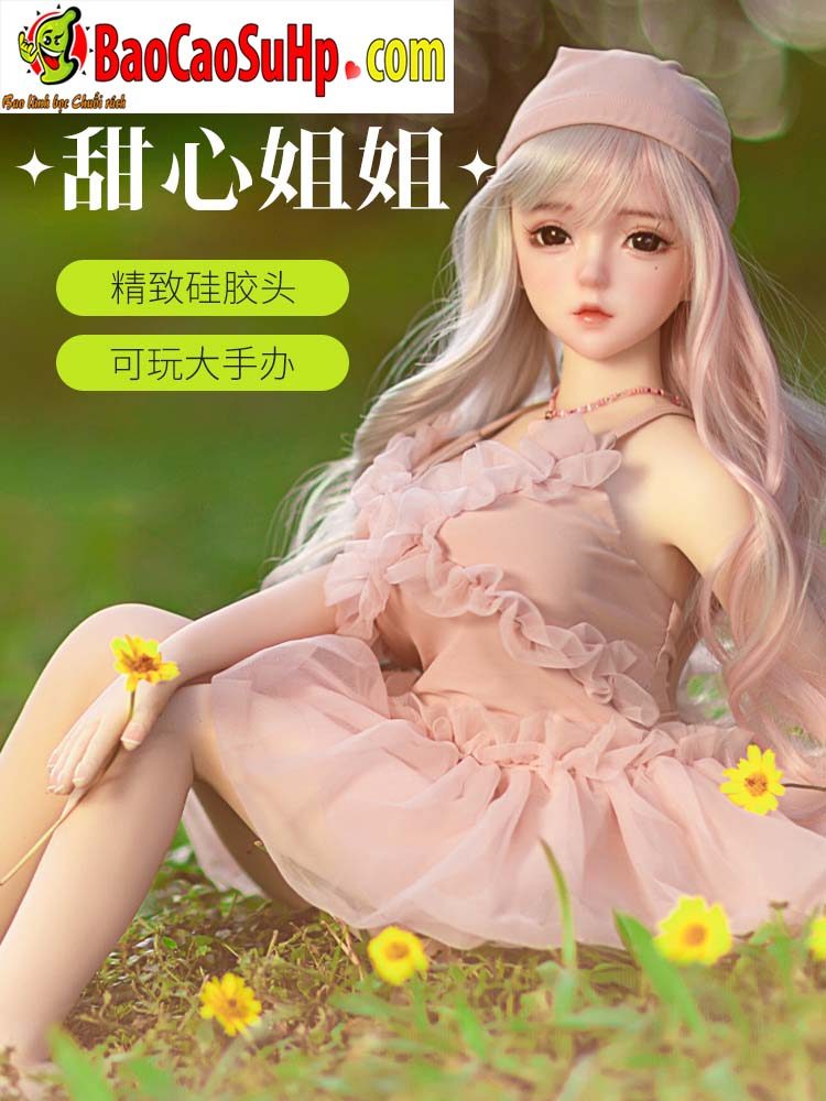 Búp bê mini Anime Jezebel 80cm trắng tinh Khiêu gợi chất lượng