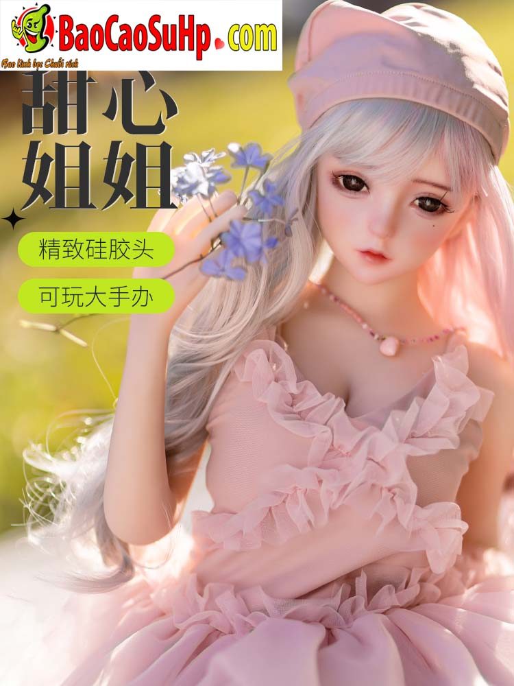 Búp bê mini Anime Jezebel 80cm trắng tinh Khiêu gợi chất lượng