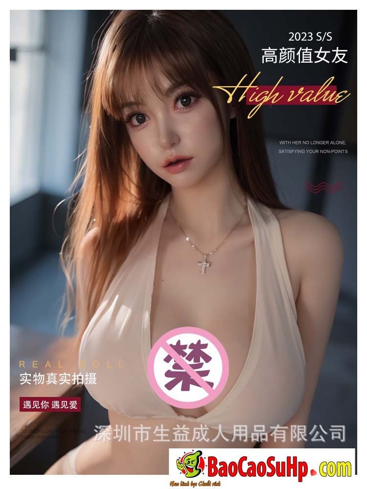 Búp bê tình dục full body Hải Quỳnh 1m58 vếu thon miệng mở