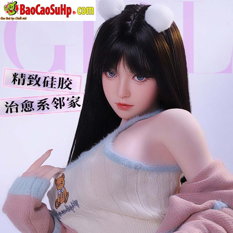 Búp bê tình dục Makaira 1m58 silicone đầu khung Yoga thanh xuân