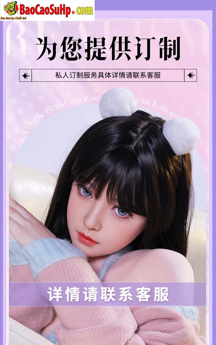 Búp bê tình dục Makaira 1m58 silicone đầu khung Yoga thanh xuân