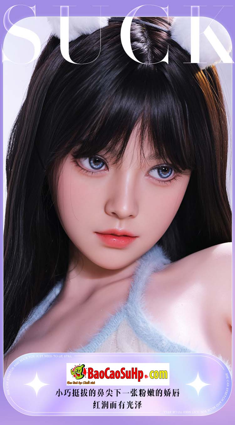 Búp bê tình dục Makaira 1m58 silicone đầu khung Yoga thanh xuân