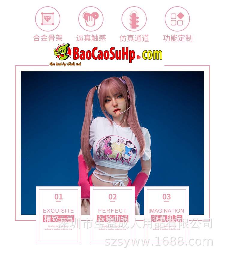 Búp bê Queen Anna Bella 1m63 tinh nghịch cực thực tế hấp dẫn