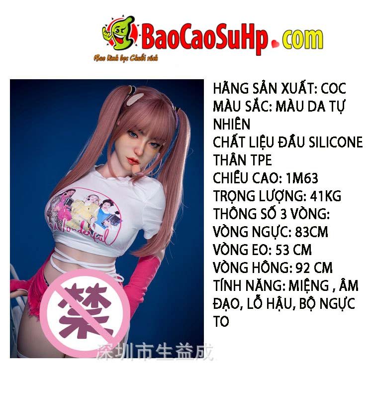 Búp bê Queen Anna Bella 1m63 tinh nghịch cực thực tế hấp dẫn