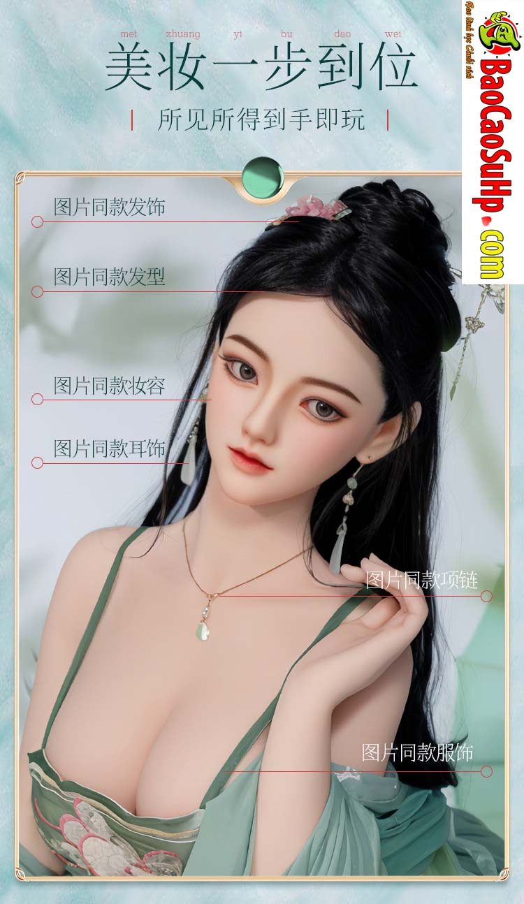 Búp Bê Tình Dục AZM Quỳnh Giao Mặt Xuân Thủy 1m59 Cổ Trang Chính Hãng