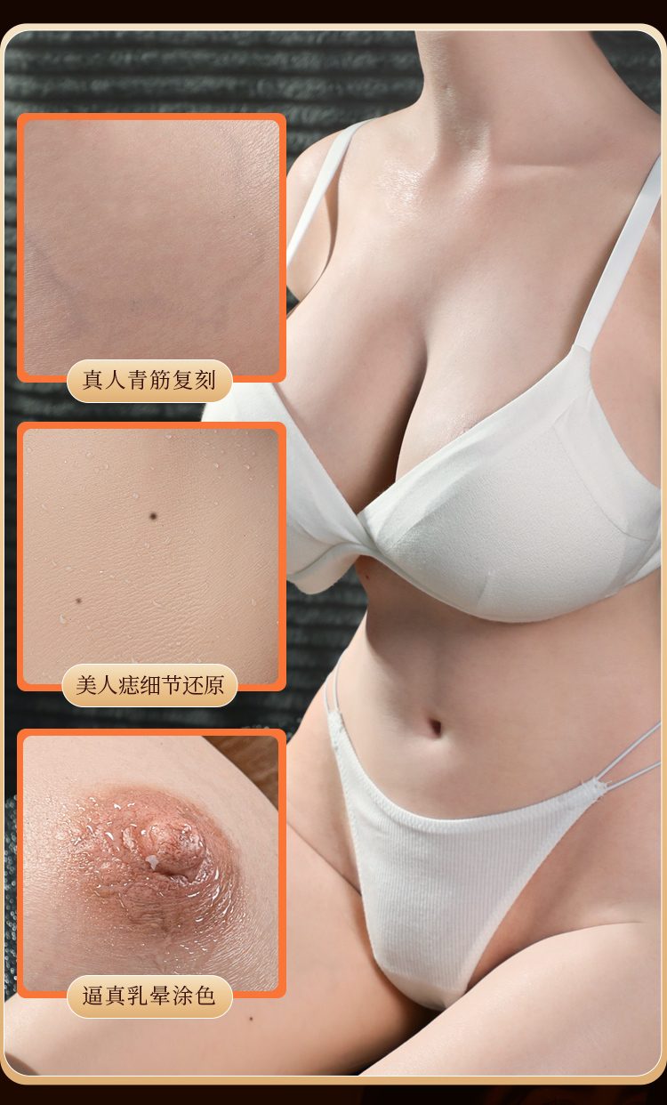 Búp bê tình dục bán thân Full Silicone Eden Ruqing 19kg siêu thật