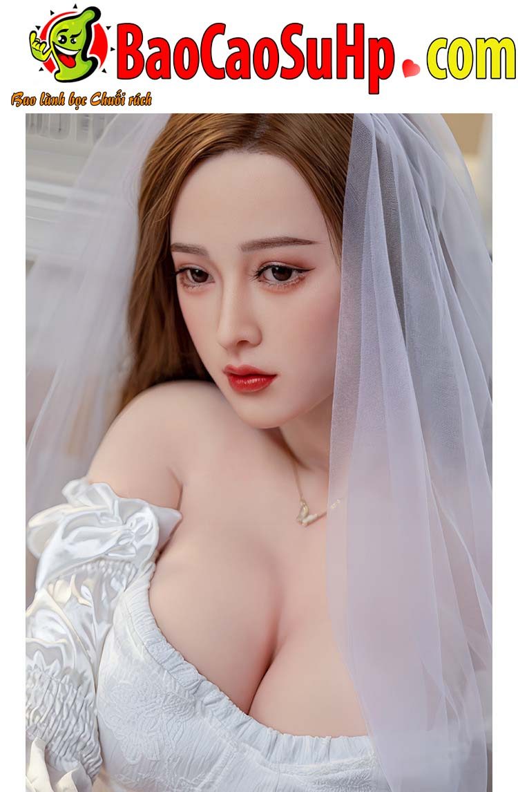 Búp bê tình dục silicone 1m59 Kaneis Yeon trắng sang chảnh, siêu mềm mại