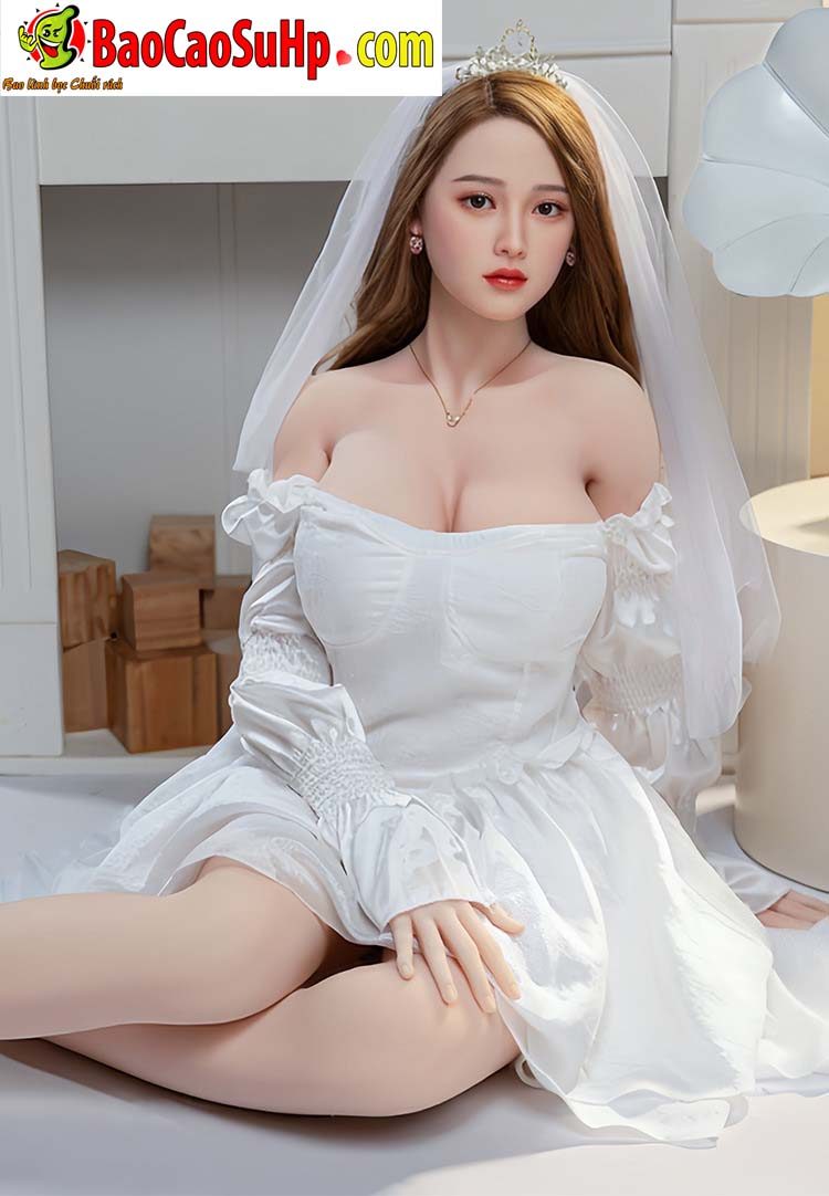 Búp bê tình dục silicone 1m59 Kaneis Yeon trắng sang chảnh, siêu mềm mại