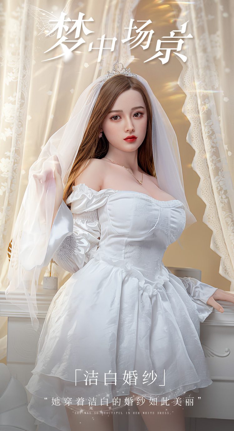 Búp bê tình dục silicone 1m59 Kaneis Yeon trắng sang chảnh, siêu mềm mại