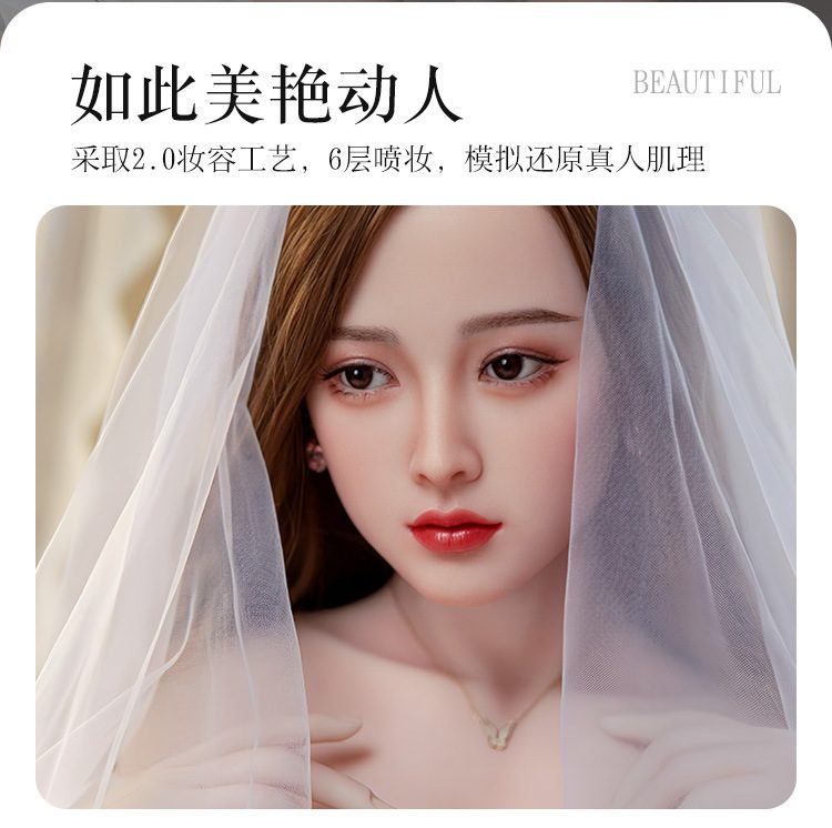 Búp bê tình dục silicone 1m59 Kaneis Yeon trắng sang chảnh, siêu mềm mại