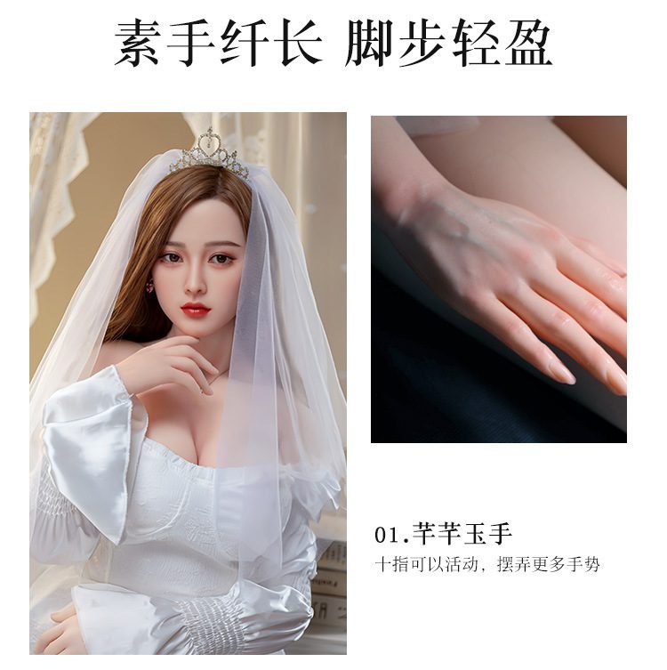 Búp bê tình dục silicone 1m59 Kaneis Yeon trắng sang chảnh, siêu mềm mại