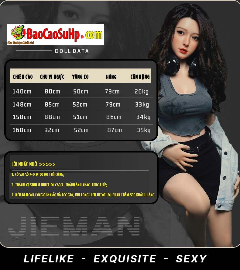 Búp Bê Tình Dục Soomin 1m58 Gymer Cơ Bụng Quyến Rũ