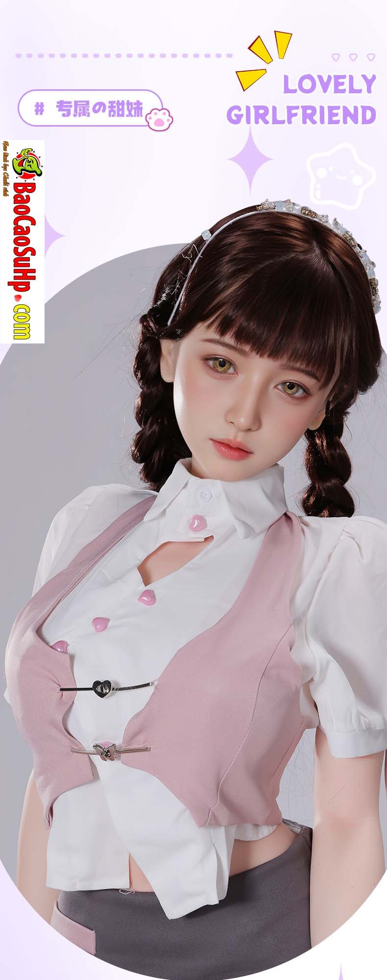 Búp bê tình dục nữ sinh Nadudu mảnh mai 1m58 cực thật