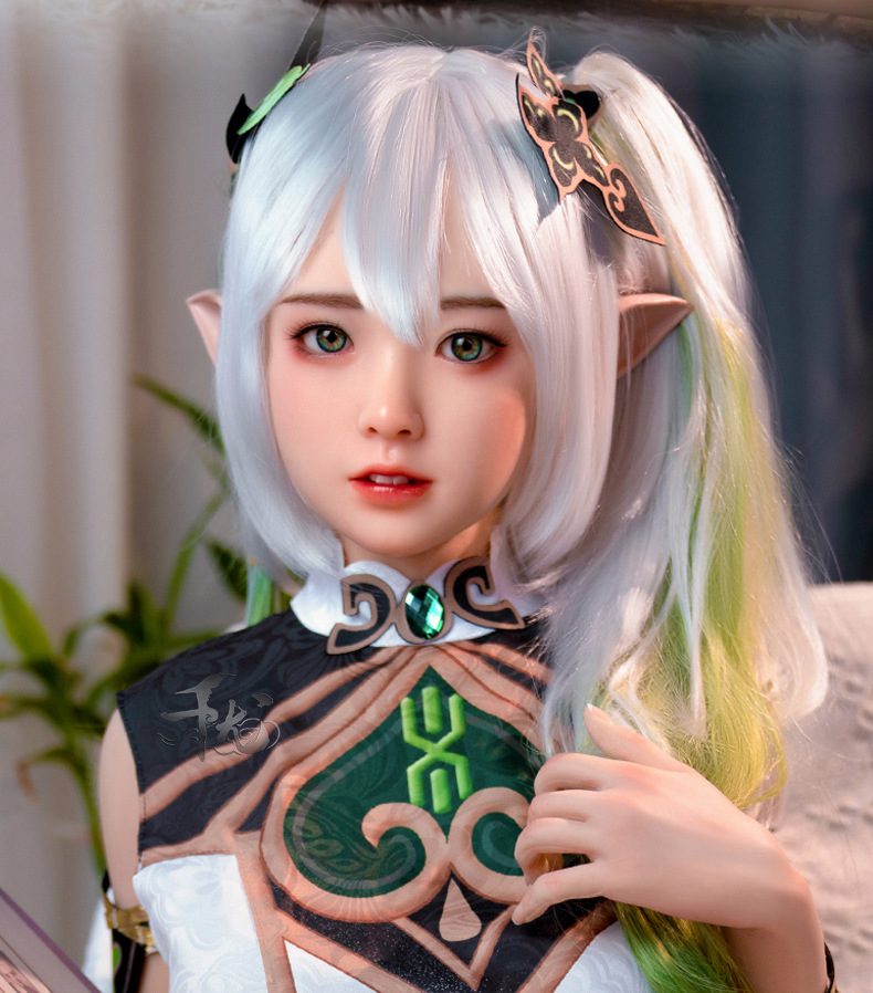 Búp bê tình dục Cosplay Tinh linh 158cm silicon TPE mềm mại