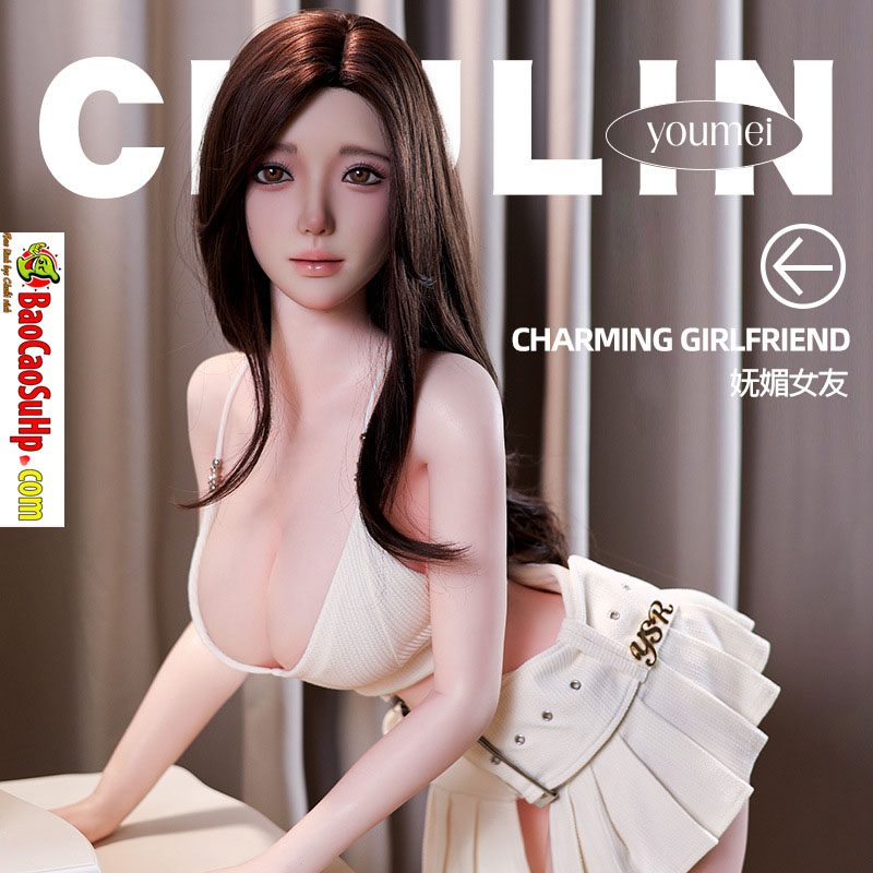 Búp bê tình dục Full Nhược Vũ 1m58 TPE đầu silicone tóc tự nhiên