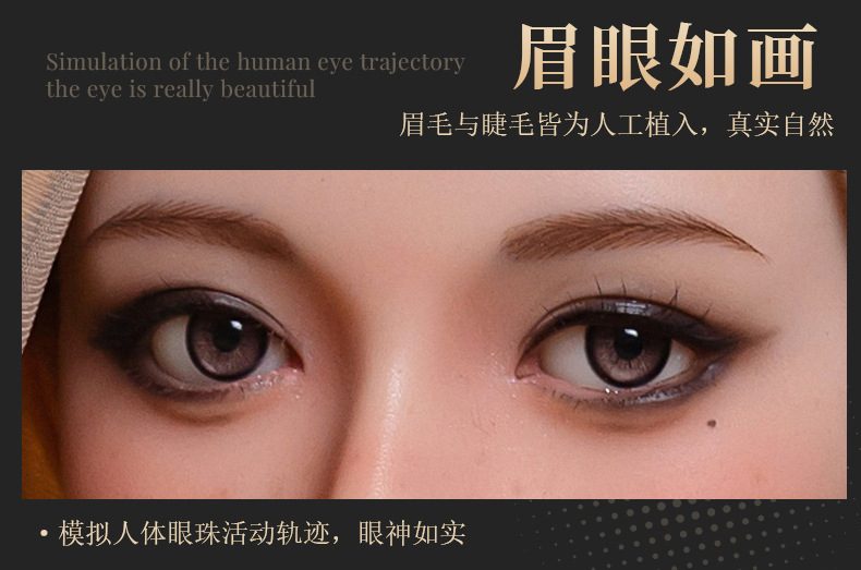 Búp bê Assasin Girl 1m58 TPE đầu silicone cấy tóc siêu thực Búp bê Assasin Girl 1m58 TPE đầu silicone cấy tóc siêu thực