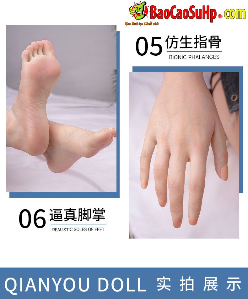 Búp bê tình dục Phương Thảo 1m58 TPE silicone tự nhiên hấp dẫn