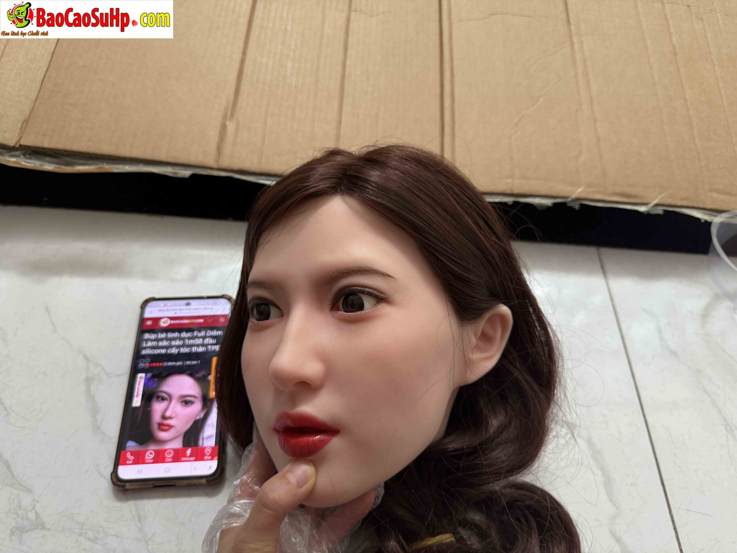 Búp Bê Tình Dục 1m58 Diễm Lâm Silicone Tóc Thật TPE Cao Cấp