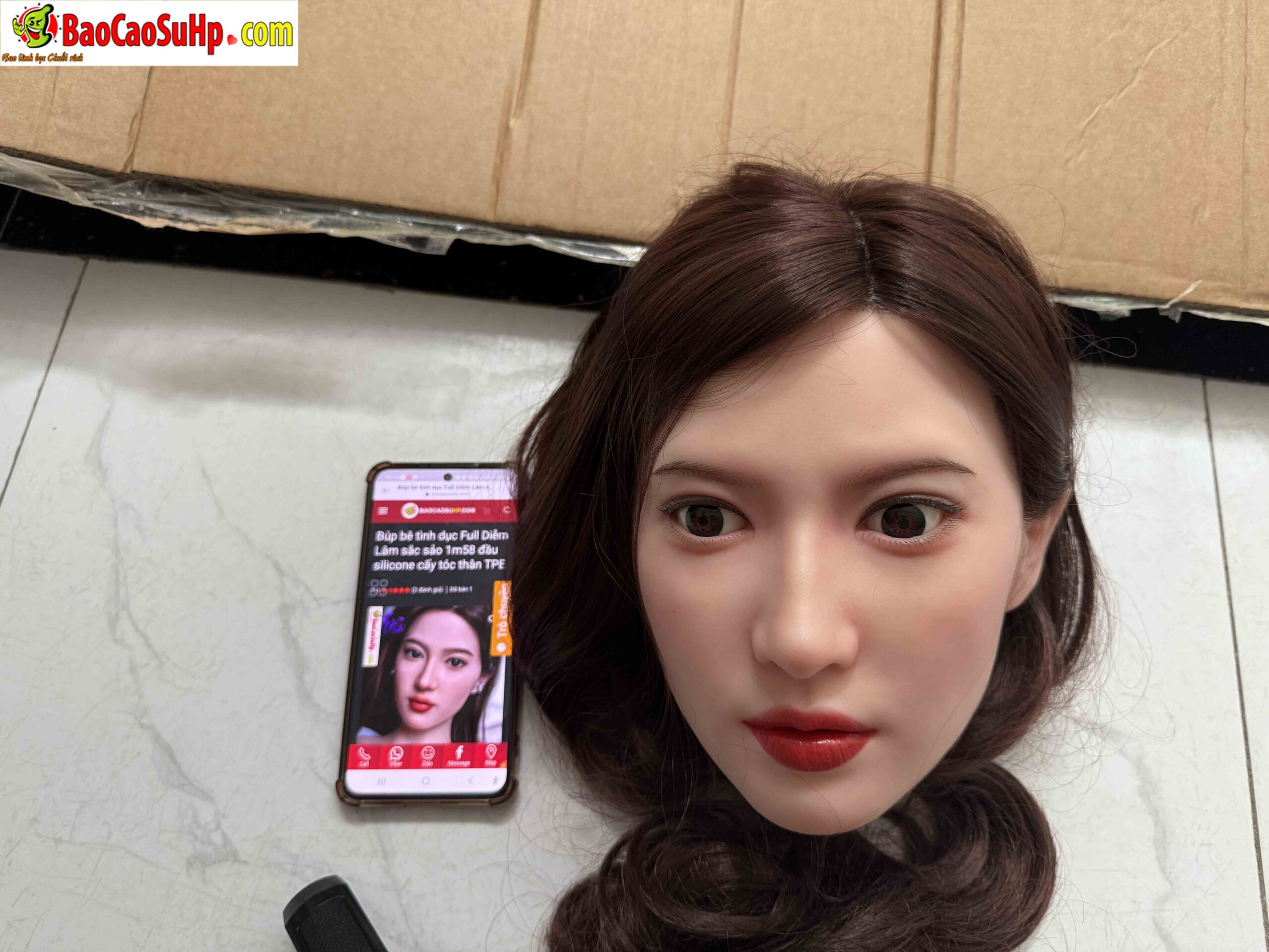 Búp Bê Tình Dục 1m58 Diễm Lâm Silicone Tóc Thật TPE Cao Cấp
