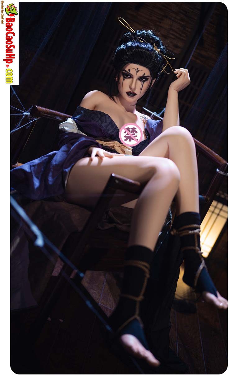 Búp bê silicone Black Spider 1m64 chất lượng cao, cảm giác thật