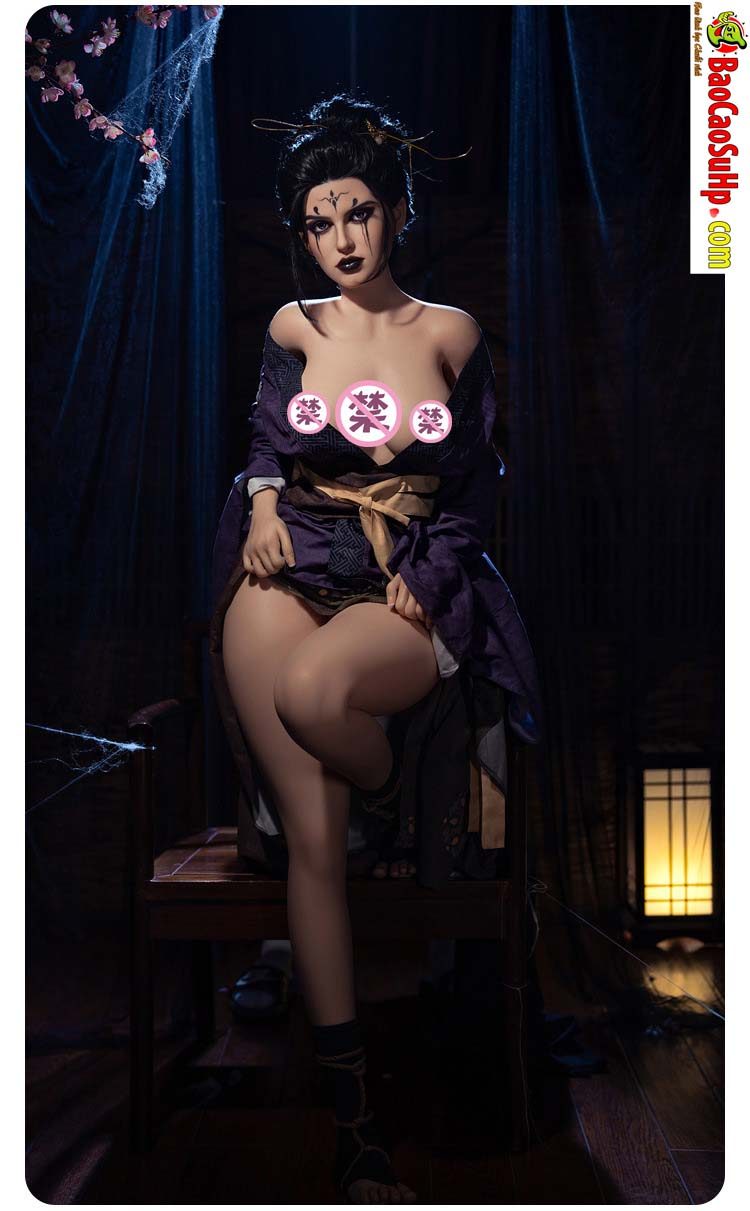 Búp bê silicone Black Spider 1m64 chất lượng cao, cảm giác thật