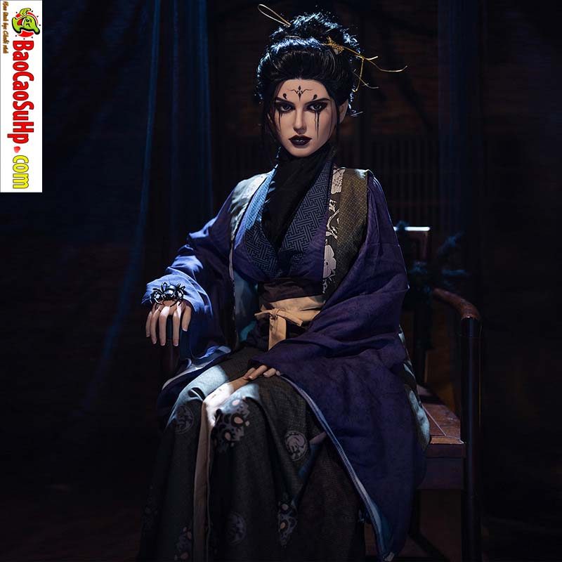 Búp bê silicone Black Spider 1m64 chất lượng cao, cảm giác thật