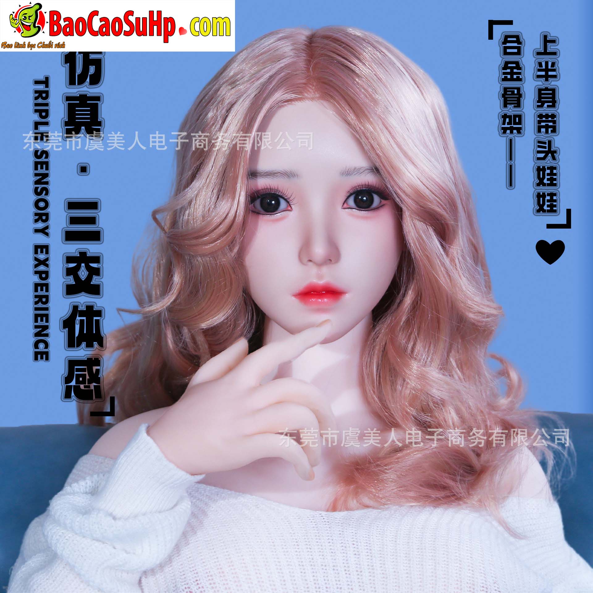 Búp bê tình dục Aimee trắng bán thân 20kg siêu mềm mại