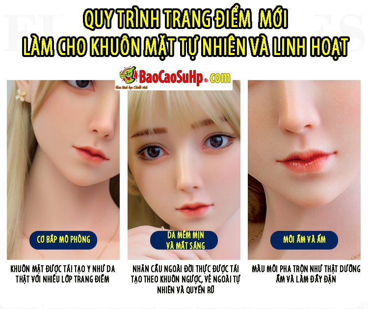 Búp bê tóc vàng Ninh Bình 1m58 ngây thơ đầy quyến rũ