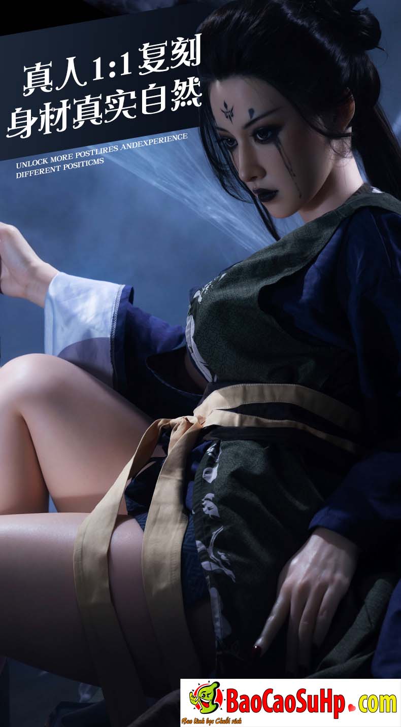 Búp bê tình dục Tứ Nương 1m59 Full Silicone mềm mại chân thật