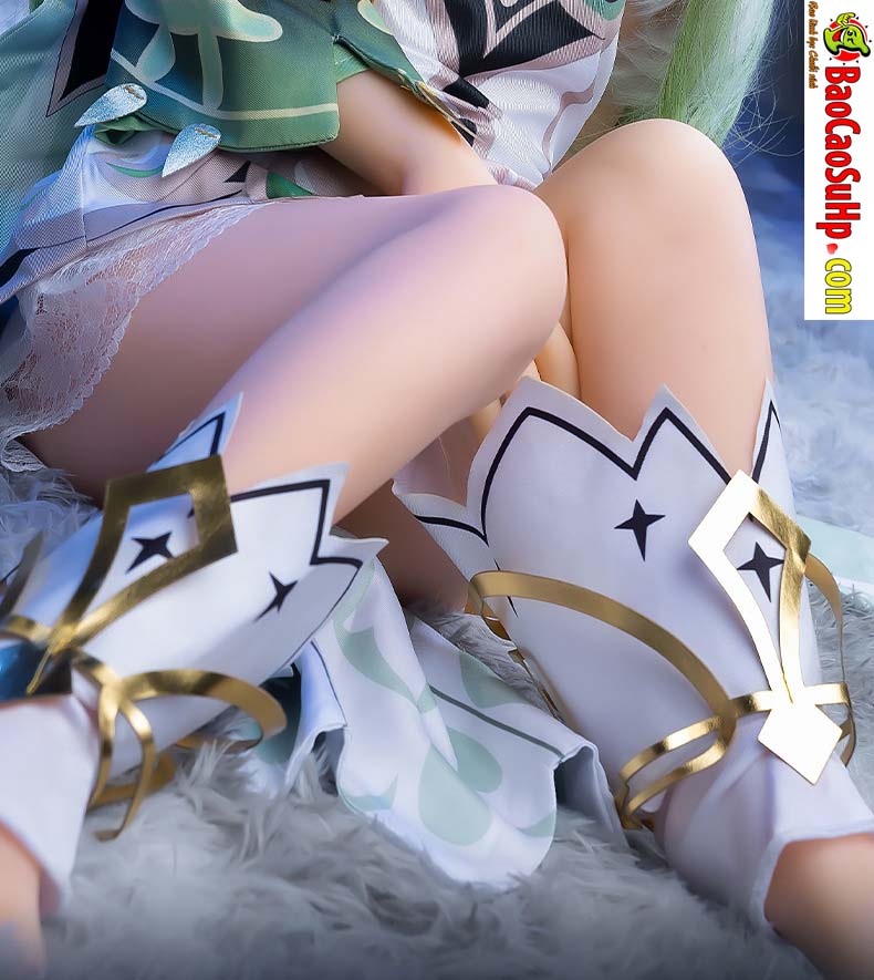 Búp bê tình dục anime BJD 1m đầu silicone chân thực, handmade