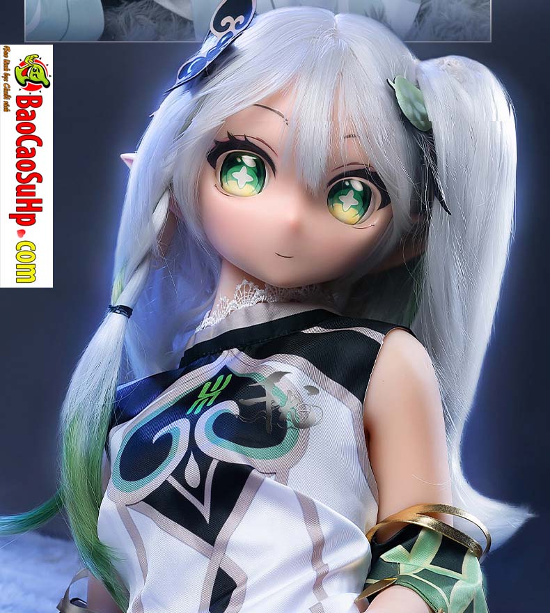 Búp bê tình dục anime BJD 1m đầu silicone chân thực, handmade