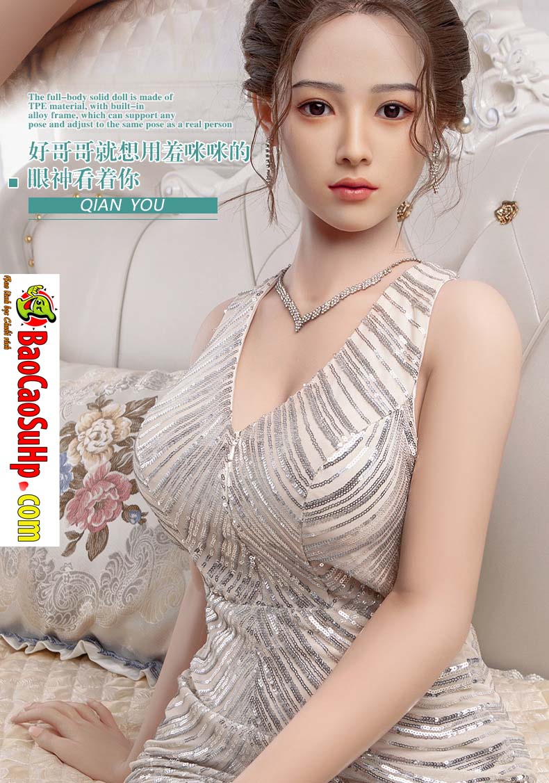 Búp Bê Tình Dục 1m59 Silicone Mềm Mại Như Người Thật