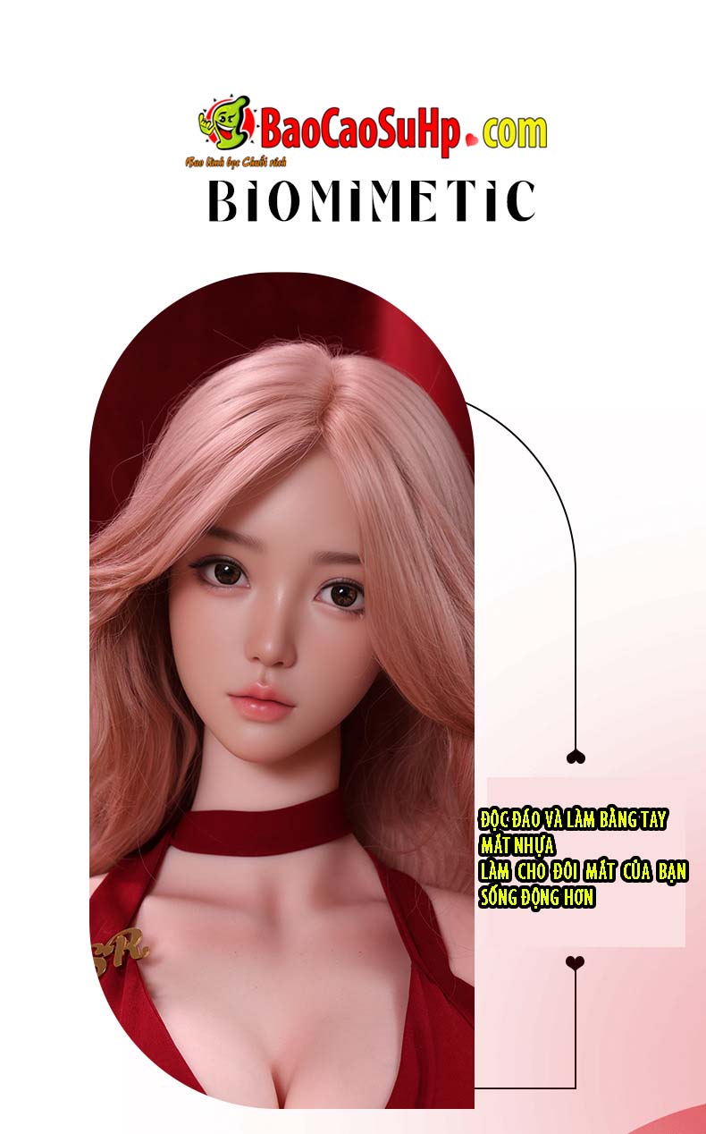 Búp Bê Tình Dục 1m58 Full Silicone Đầu Dung Nguyệt Đa Dạng Mẫu