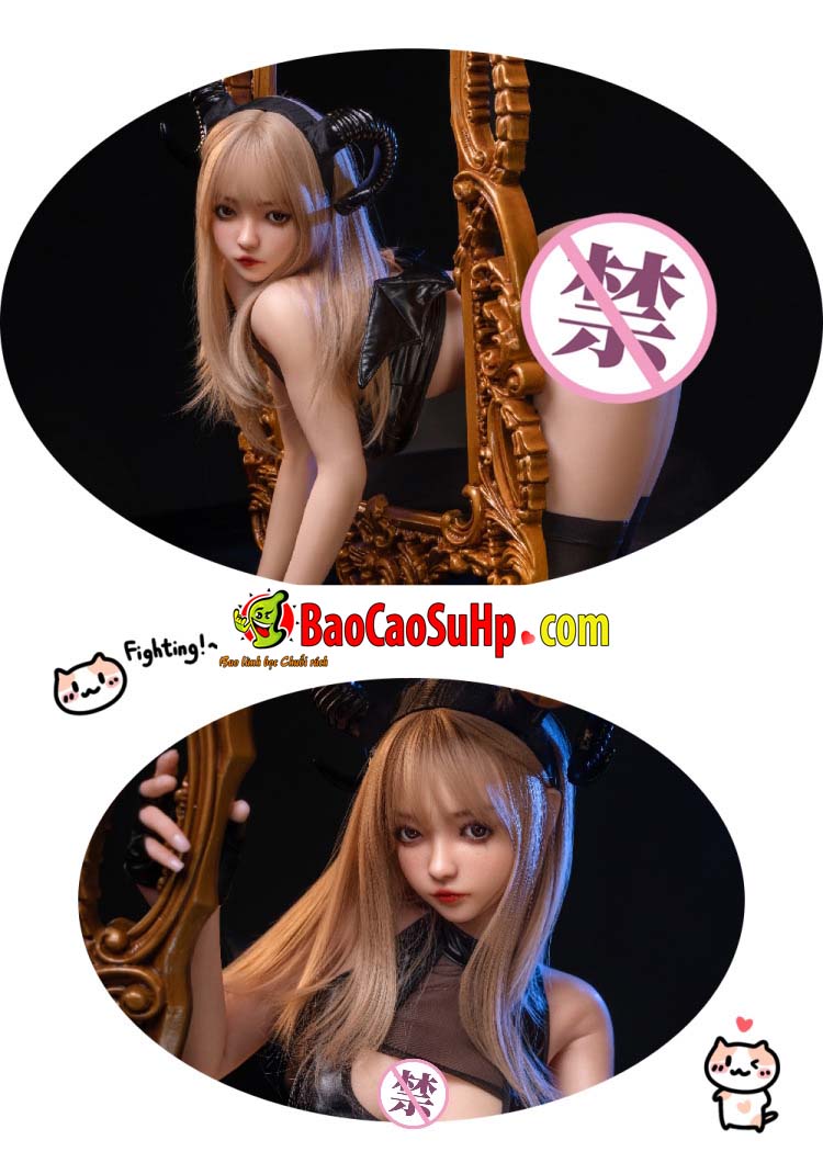 Búp Bê Tình Dục Loli Sigrid 1m60 Đầu Silicone Đáng Yêu